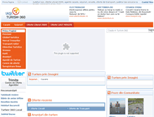 Tablet Screenshot of iasi.turism-360.ro